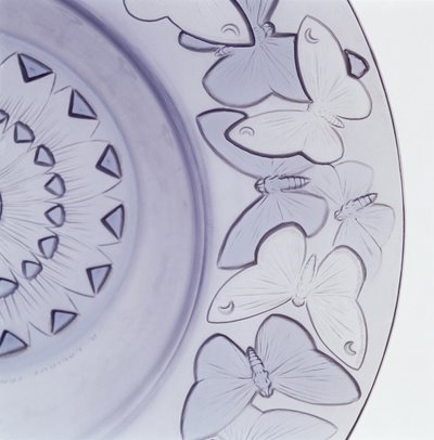 (detalle) del cuenco Phalenes de Lalique, c.1902 de Rene Jules Lalique